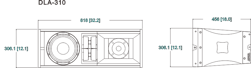 Badoosound DLA-310 Active 3 DLA 310
